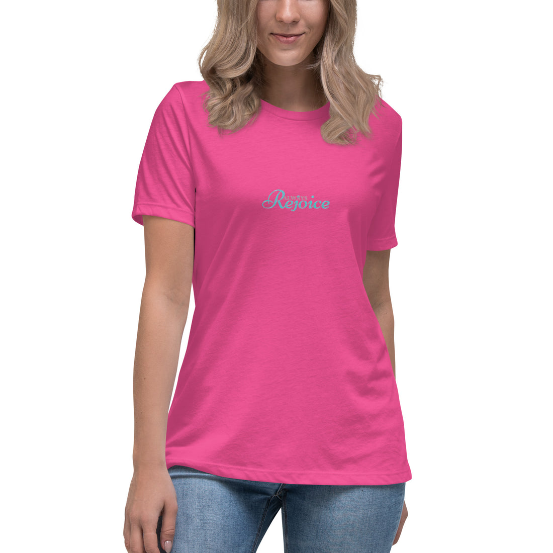 Female Name ''Rejoice'' Women's Relaxed T-Shirt