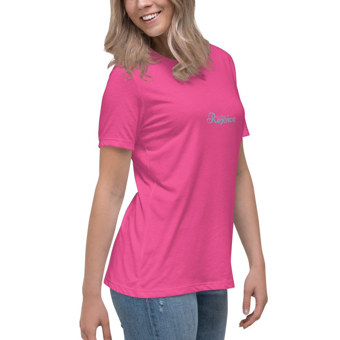 Female Name ''Rejoice'' Women's Relaxed T-Shirt