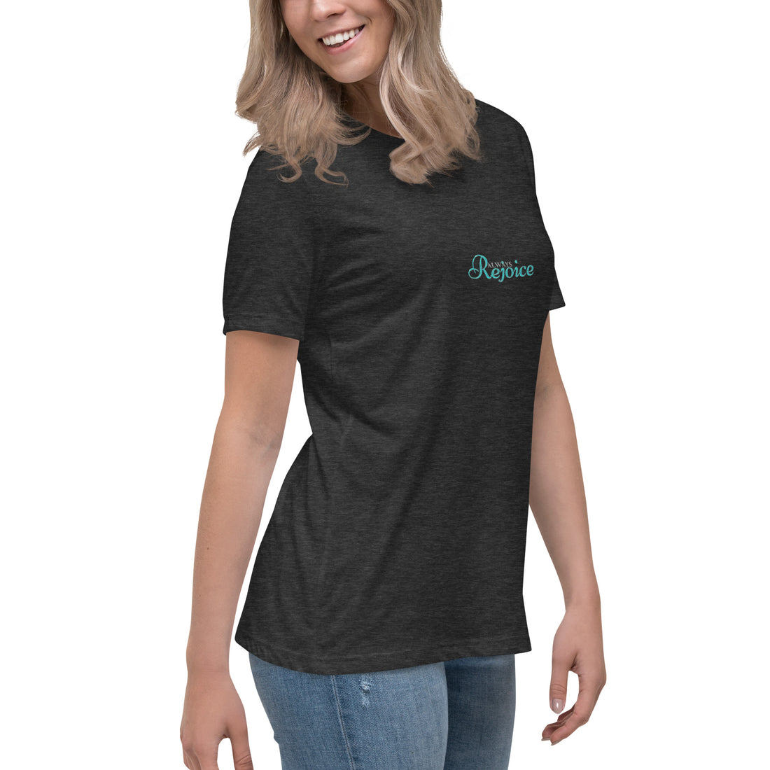 Female Name ''Rejoice'' Women's Relaxed T-Shirt