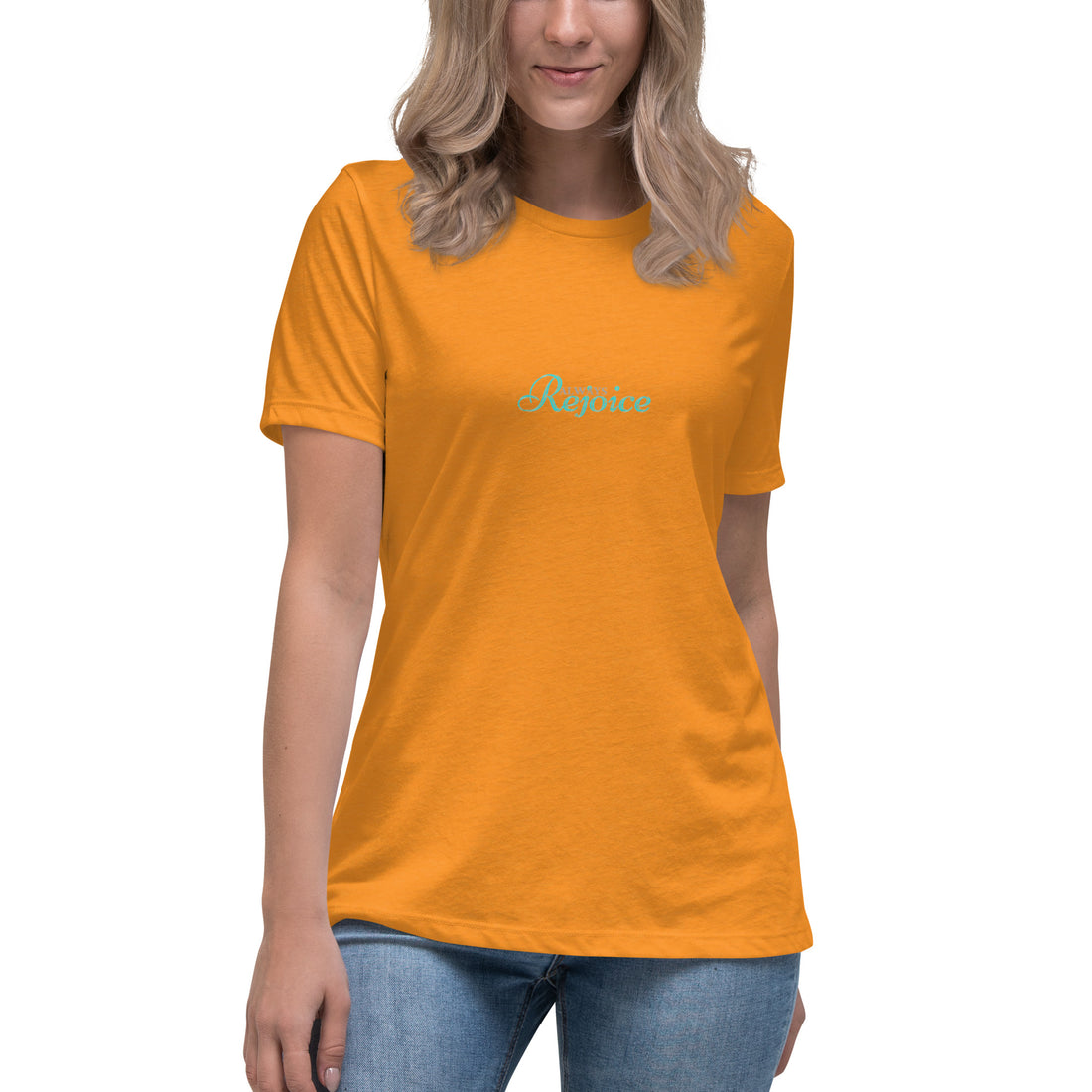 Female Name ''Rejoice'' Women's Relaxed T-Shirt