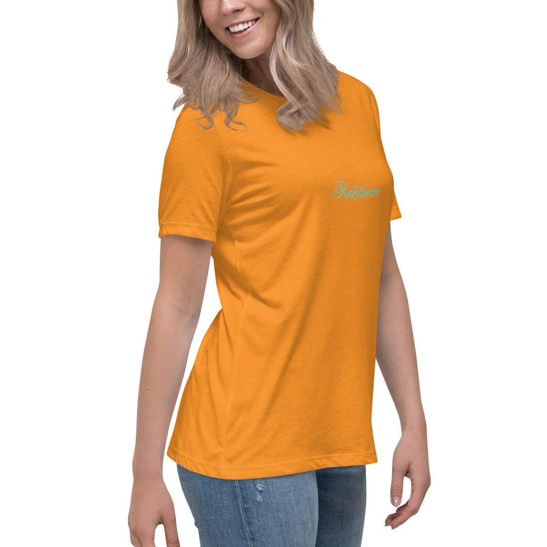 Female Name ''Rejoice'' Women's Relaxed T-Shirt