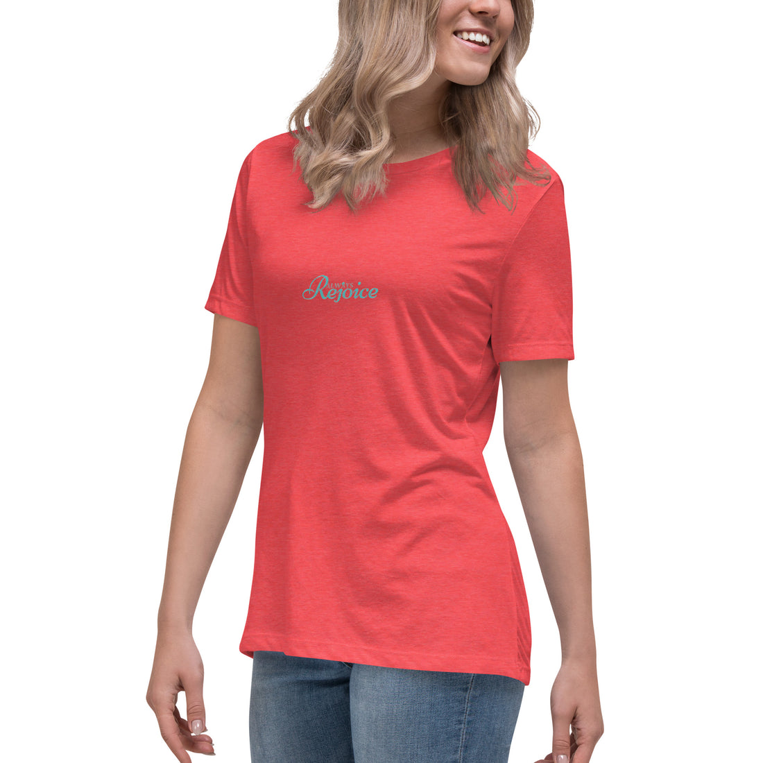 Female Name ''Rejoice'' Women's Relaxed T-Shirt