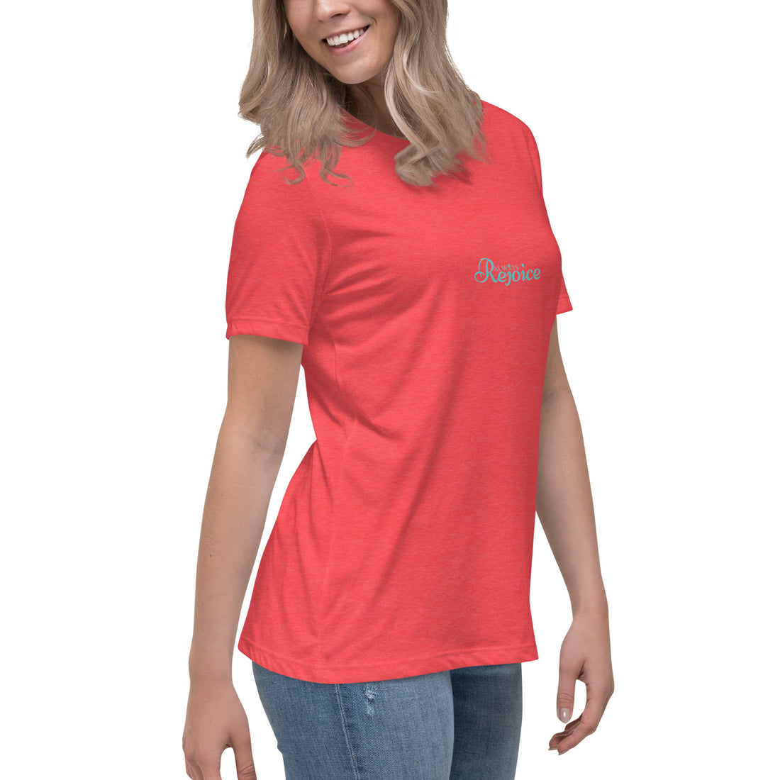 Female Name ''Rejoice'' Women's Relaxed T-Shirt