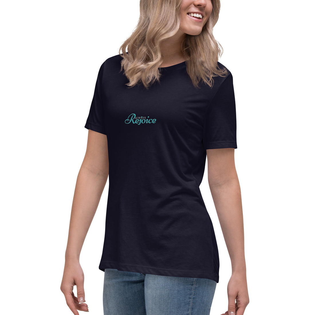 Female Name ''Rejoice'' Women's Relaxed T-Shirt