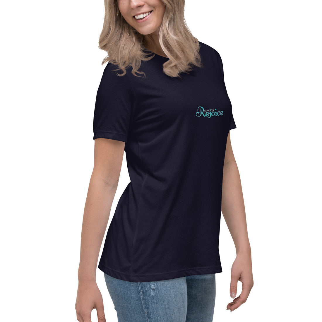 Female Name ''Rejoice'' Women's Relaxed T-Shirt